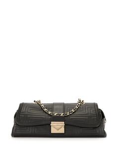 Versace Pre-Owned стеганая сумка на плечо с узором Greek Key