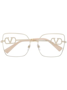 Valentino Eyewear очки в квадратной оправе