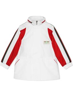Gucci Kids куртка с контрастными полосками по бокам