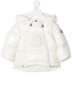 Moncler Enfant пуховик с капюшоном