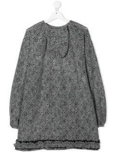 Touriste платье с абстрактным принтом