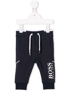BOSS Kidswear спортивные брюки с логотипом