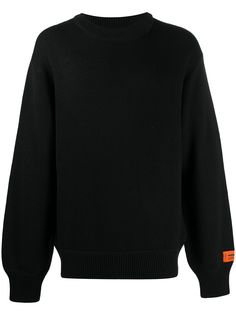 Heron Preston свитер с нашивкой-логотипом