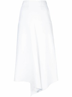 Tibi асимметричная юбка с драпировкой