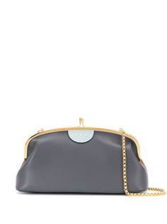 Marni клатч с застежкой-защелкой и ремнем-цепочкой