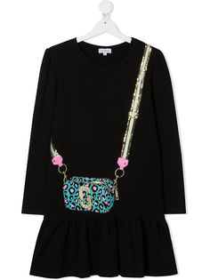 The Marc Jacobs Kids платье с графичным принтом