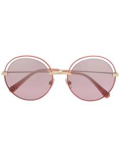 Dolce & Gabbana Eyewear солнцезащитные очки в круглой оправе