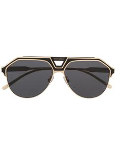 Dolce & Gabbana Eyewear солнцезащитные очки-авиаторы