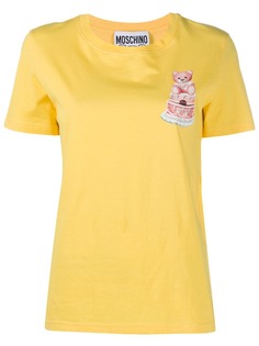 Moschino футболка Teddy Cake с принтом