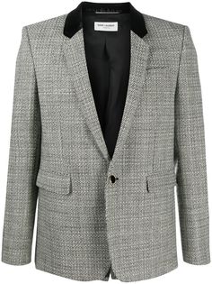 Saint Laurent однобортный пиджак