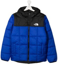 The North Face Kids двусторонний пуховик Perrito