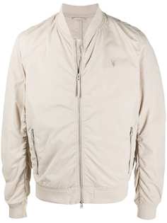 AllSaints бомбер с вышитым логотипом