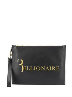Billionaire клатч с логотипом