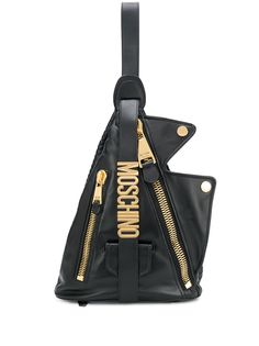 Moschino геометричный рюкзак с логотипом