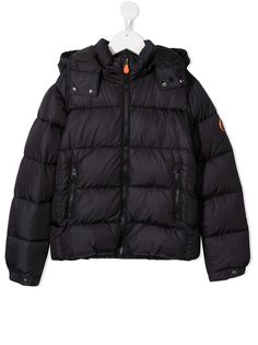 Save The Duck Kids пуховик с капюшоном