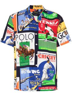 Polo Ralph Lauren рубашка с принтом