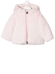 Moncler Enfant шуба из искусственного меха