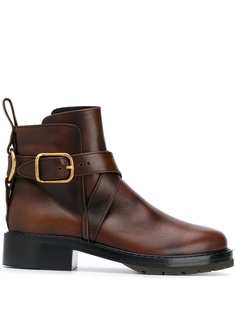 Chloé ботинки с пряжками