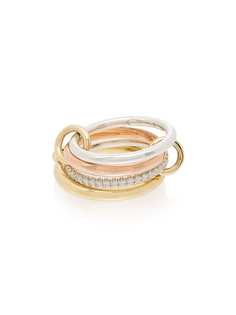 Spinelli Kilcollin золотые кольца Cancer Deux с бриллиантами