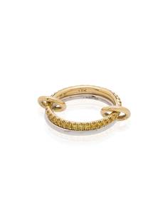 Spinelli Kilcollin кольцо Marigold из желтого и белого золота с бриллиантами