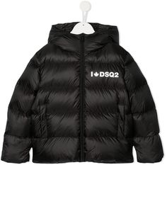 Dsquared2 Kids пуховик с логотипом