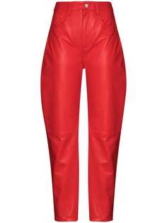 The Attico брюки с завышенной талией