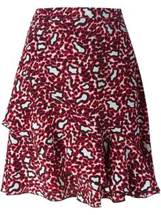 Stella McCartney юбка с леопардовым принтом