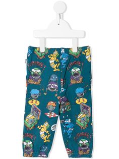 Stella McCartney Kids спортивные брюки с принтом