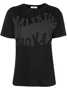 Valentino футболка с логотипом