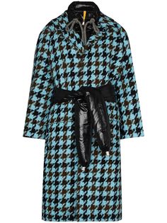 Moncler твидовое пальто 1952 Rineke с поясом
