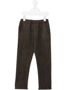 Violeta E Federico брюки с узором в елочку