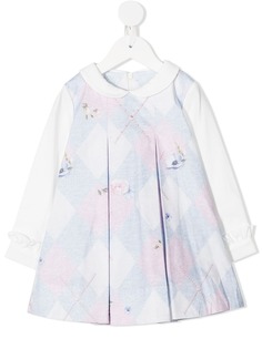 Lapin House платье с цветочным принтом