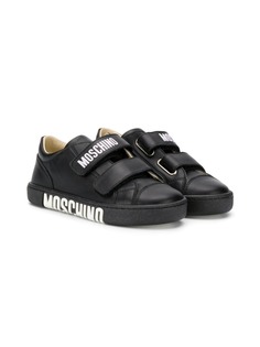 Moschino Kids кеды на липучке