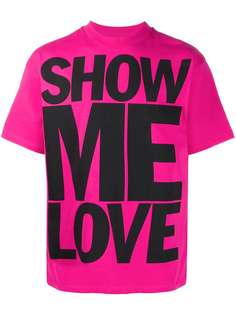 Honey Fucking Dijon футболка с надписью Show me love
