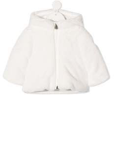 Moncler Kids пушистый пуховик
