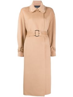 Ermanno Ermanno двубортное пальто миди