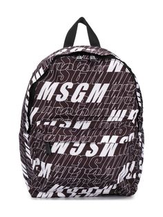 Msgm Kids рюкзак с логотипом