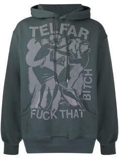 Telfar худи с логотипом