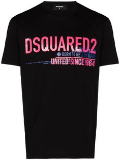 Dsquared2 футболка с короткими рукавами и графичным принтом