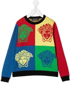 Versace Kids джемпер с логотипом