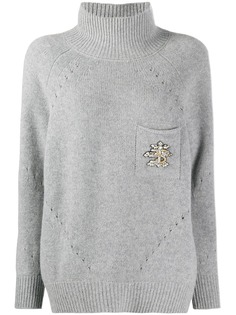 Ermanno Scervino джемпер с декорированным карманом