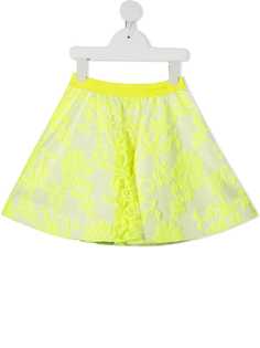 Mi Mi Sol юбка мини с цветочной вышивкой