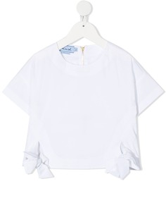 Mi Mi Sol футболка с короткими рукавами и сборками
