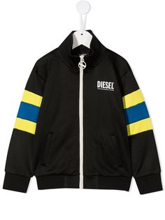 Diesel Kids спортивный топ с принтом