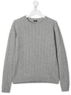 Il Gufo джемпер фактурной вязки