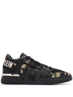 Philipp Plein кеды с кристаллами