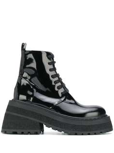 Marsèll ботинки на массивном каблуке Marsell