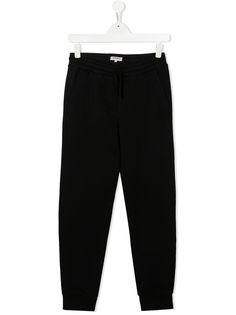 Woolrich Kids спортивные брюки с нашивкой-логотипом