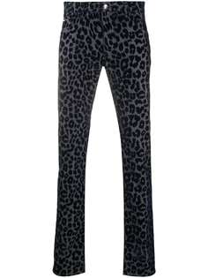 Dolce & Gabbana джинсы с леопардовым принтом