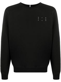 MCQ футболка с графичным принтом и круглым вырезом